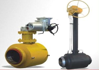 CL complètement soudé de robinet à tournant sphérique de corps du CS/solides solubles 150 - 2500 avec l'anti dispositif statique