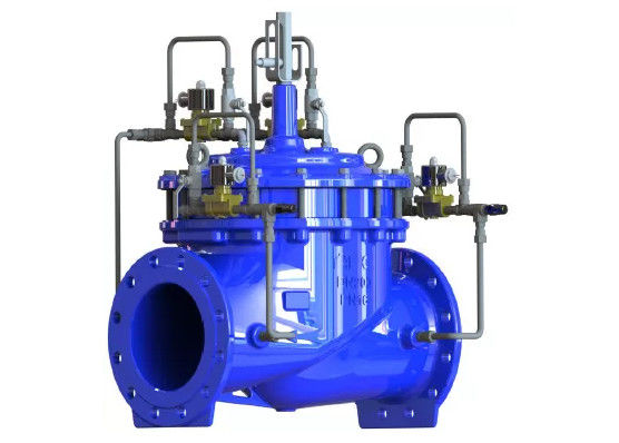 Type électrique soupape de commande de pompe à eau avec le corps malléable de fer