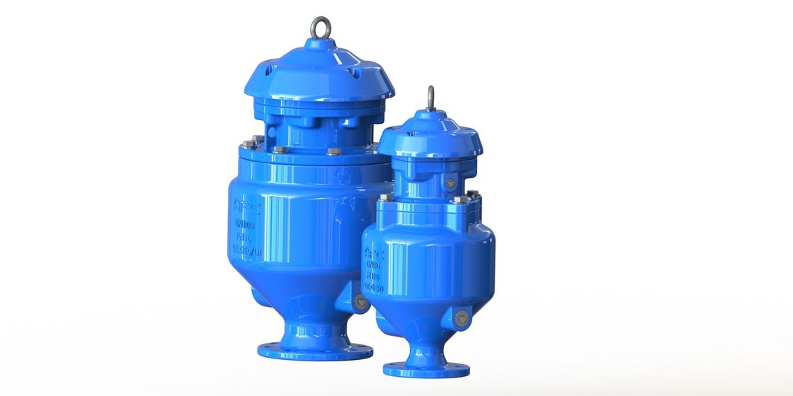 Valve antichoc de libération d'air d'eaux d'égout pour la canalisation de transmission d'eaux usées