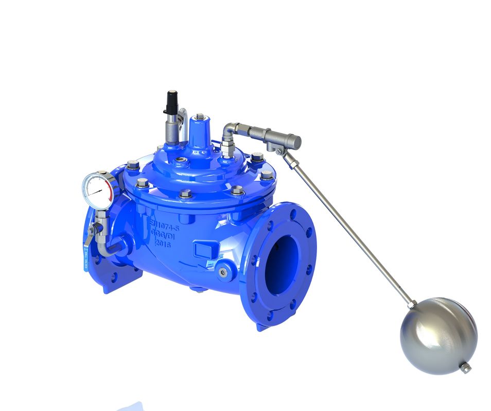 Solides solubles 304 Float Control Valve pilote avec le diaphragme en nylon de renfort d'EPDM