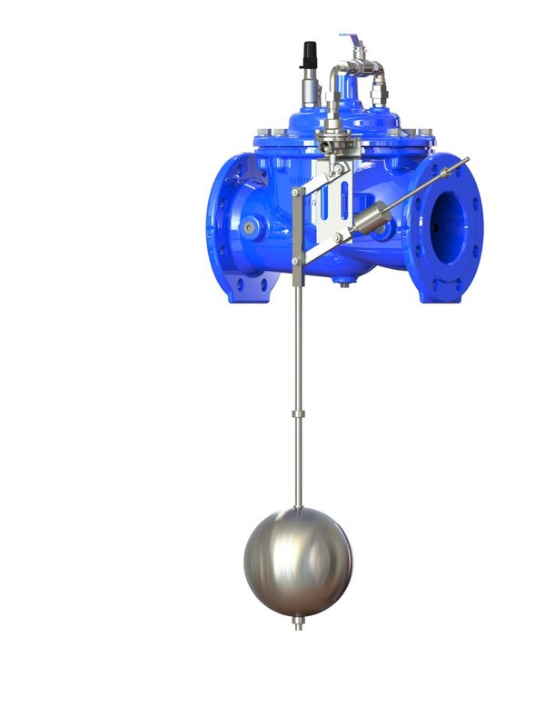 Solides solubles 304 Float Control Valve pilote avec le diaphragme en nylon de renfort d'EPDM