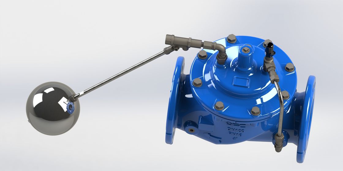 Soupape de commande de flotteur de contrôle marche-arrêt avec le pilote de l'acier inoxydable 304