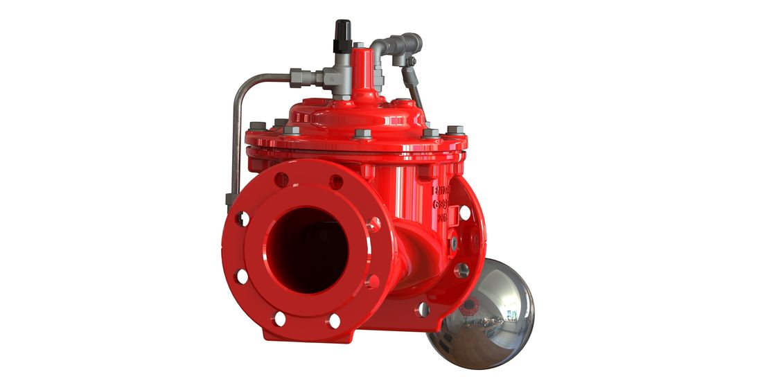 Valve à flotteurs de réservoir d'eau avec le corps malléable DN50 - DN800 de fer facultatif