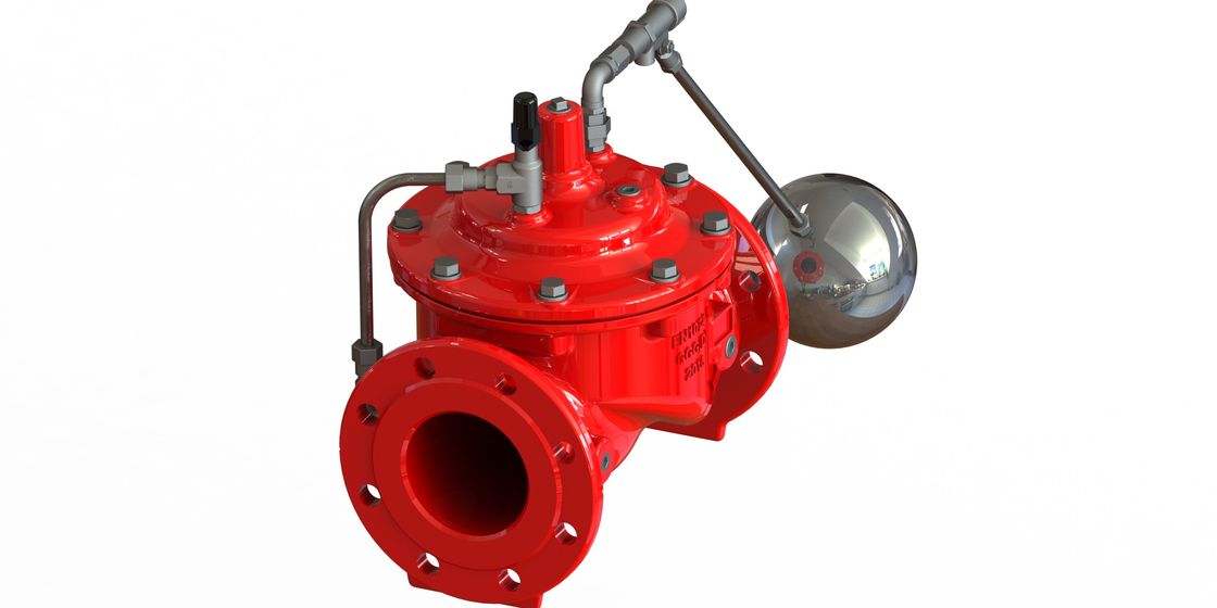 Valve à flotteurs de réservoir d'eau avec le corps malléable DN50 - DN800 de fer facultatif