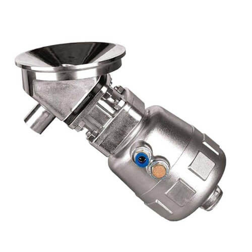Soupape à diaphragme sanitaire de SS304/SS316L, valve de fond de réservoir pneumatique