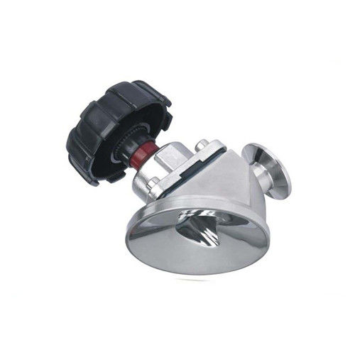 Soupape à diaphragme sanitaire de haute performance, valve de fond de réservoir 316L d'acier inoxydable