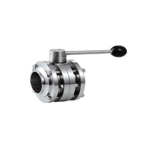 304 / poignées de vanne papillon de laiterie de l'acier inoxydable 316L diverses disponibles