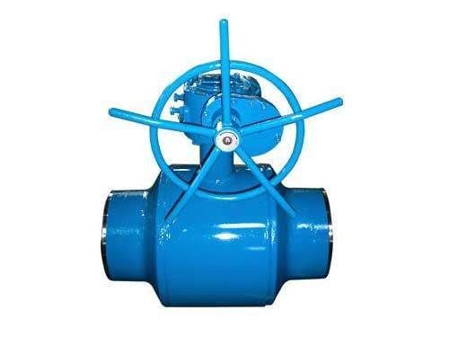 Robinet à tournant sphérique gauche réduit en acier forgé DN125 - DN600 pour l'industrie chimique
