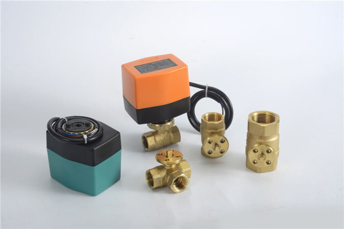 Robinet à tournant sphérique IP55 moteur pour le matériel de réfrigération industriel