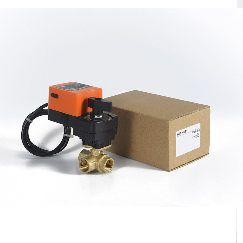 3 - OEM standard actionné électrique du robinet à tournant sphérique de contrôle de point G acceptable