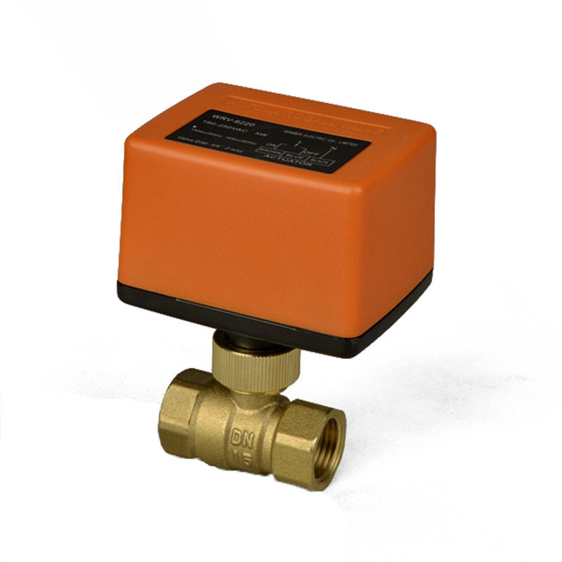 Soupape de commande électrique bi-directionnelle d'écoulement d'eau DN25 pour le système de chauffage