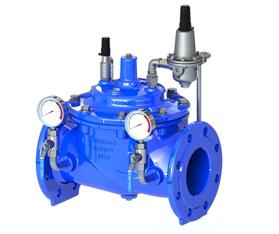 Valve réduisant la pression de l'eau durable, anti valve de libération de pression de conception de cavitation