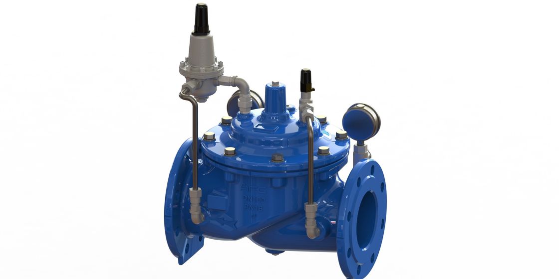 Valve libre de décompression de l'eau d'obstacle, valve au calibre de contrôle de la pression de l'eau