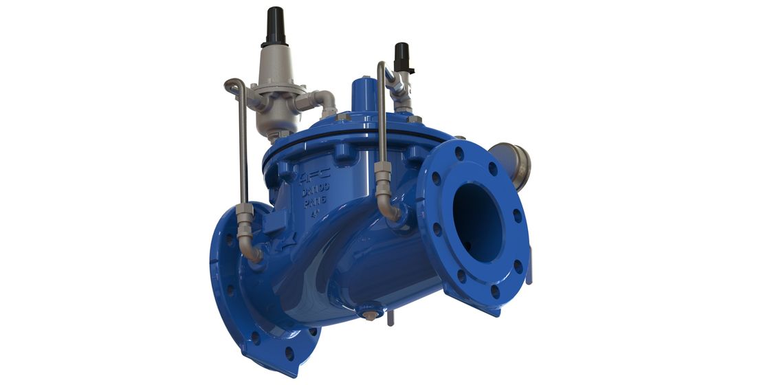 Valve réduisant la pression de l'eau malléable de fer pour le circuit de refroidissement/système d'irrigation