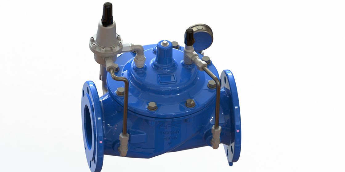 Valve réduisant la pression de l'eau malléable de fer pour le circuit de refroidissement/système d'irrigation