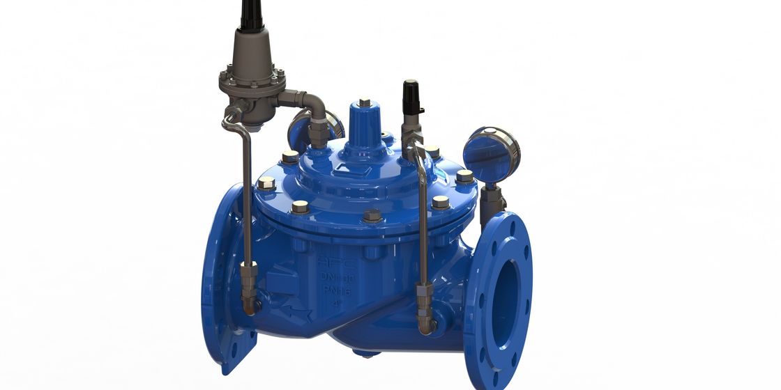 Valve réduisant la pression de l'eau au calibre avec le diaphragme en nylon de renfort d'EPDM