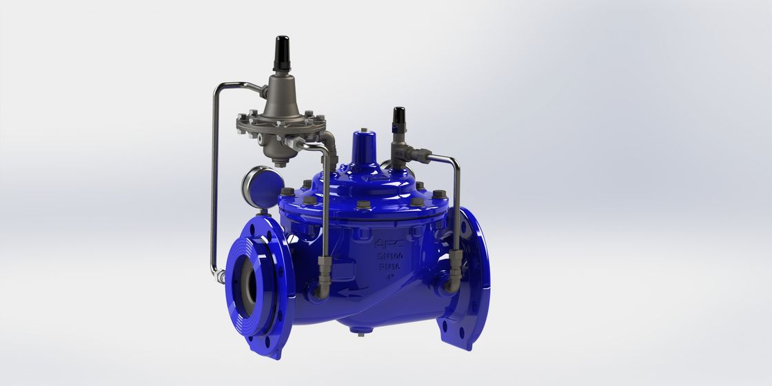 Pilote Fluid Control Valve d'acier inoxydable avec le diaphragme en nylon de renfort