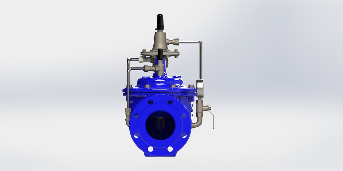 Pilote Fluid Control Valve d'acier inoxydable avec le diaphragme en nylon de renfort