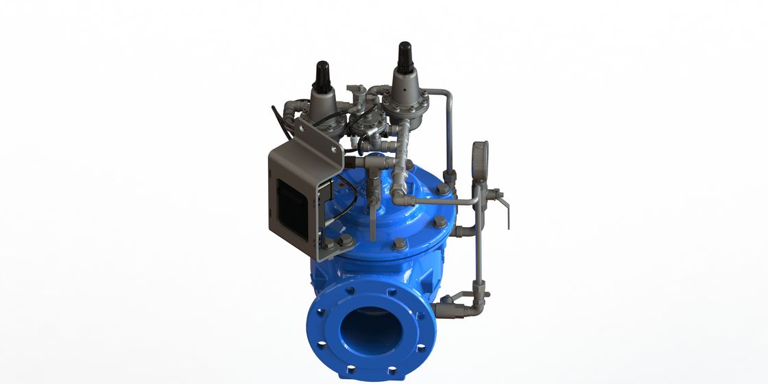 Soupape de commande à télécommande de l'eau, valve malléable de gestion de pression de fer