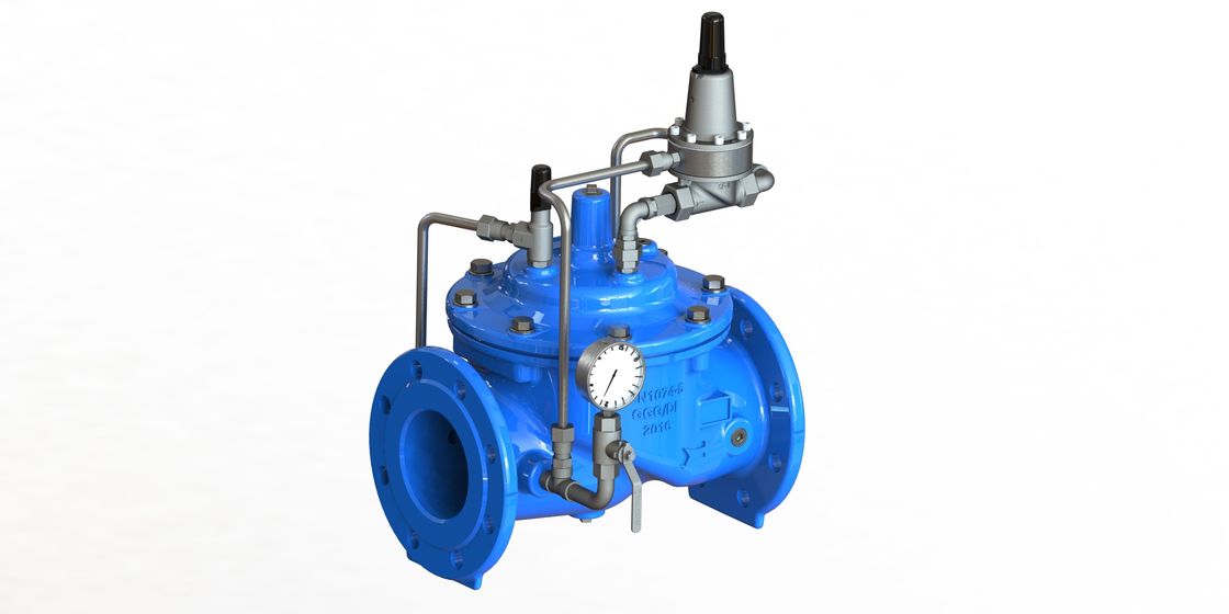 Soupape de commande de l'eau de haute performance, décompression et valve soutenante
