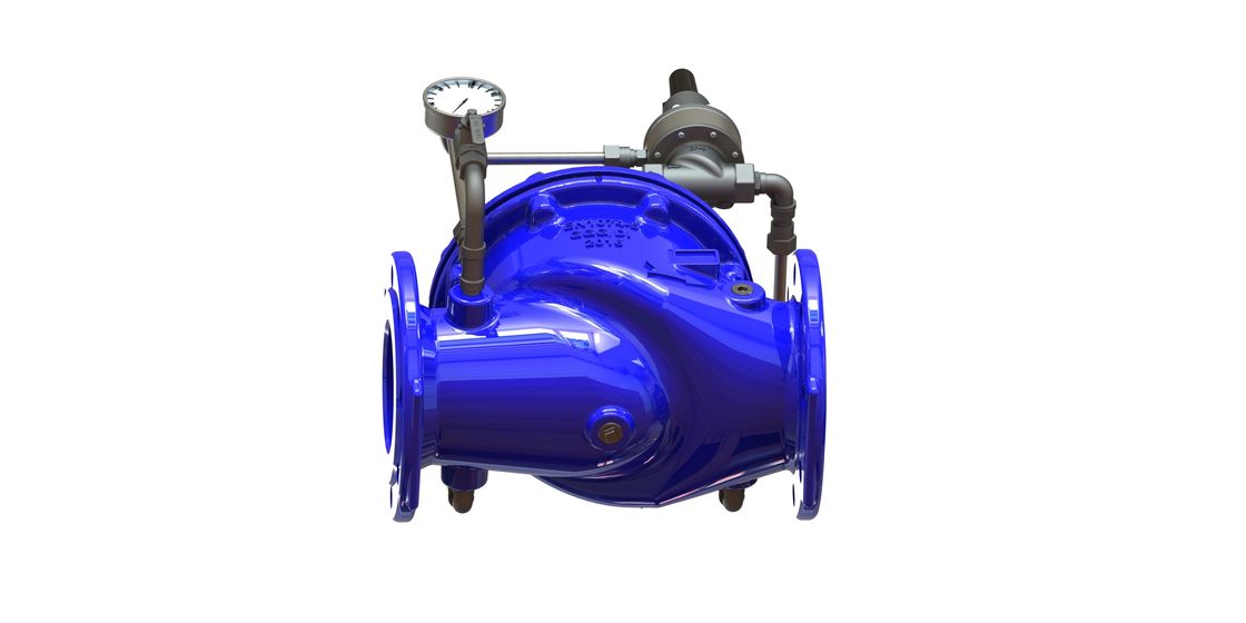 Soupape de commande de l'eau de haute performance, décompression et valve soutenante